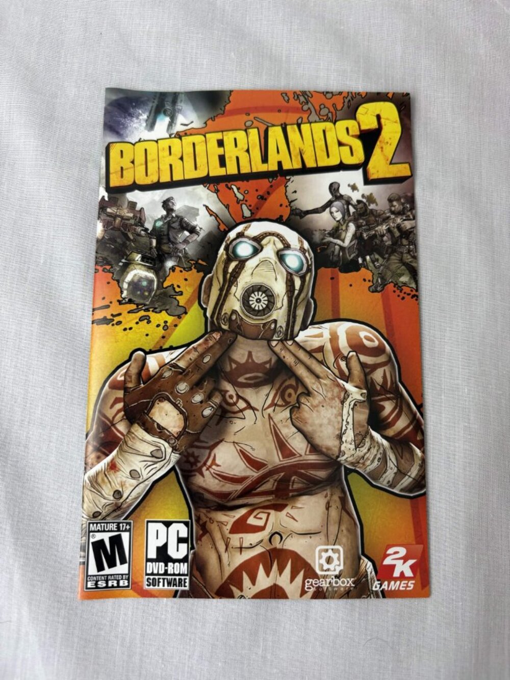 Borderlands 2 PC DVD-ROM Vintage Game W/ Manual - Picture 4 of 6